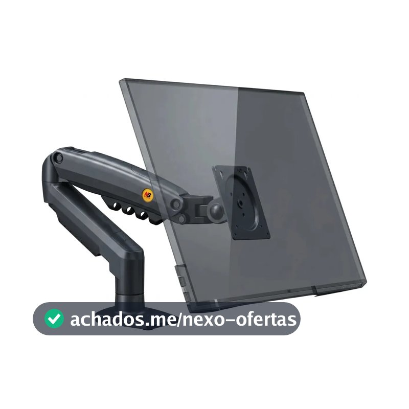 Suporte De Mesa Para Tv/monitor De 17 Até 30 Preto Nb F80