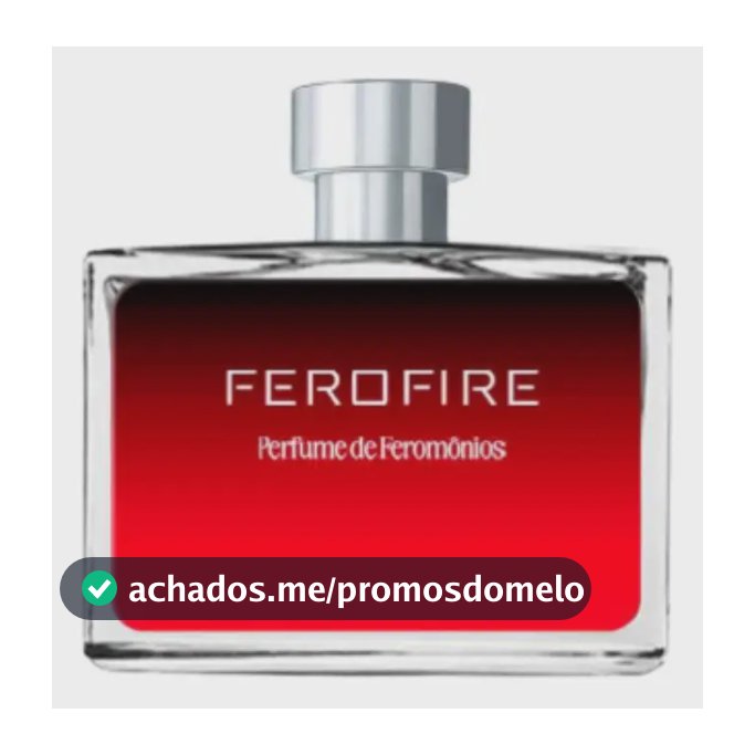Perfume Masculino FeroFire Men Parfum 50ml Amadeirado Aromático
