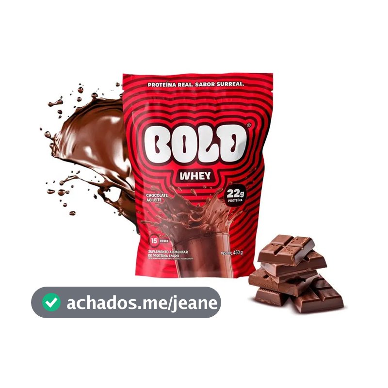 Bold Whey Chocolate Ao Leite 450g