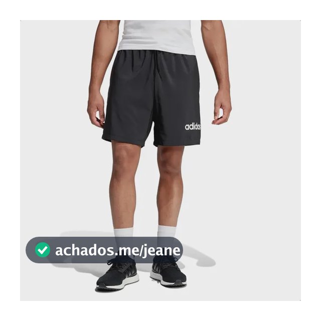 Short adidas Esportivo Masculino Essentials Linear Logo