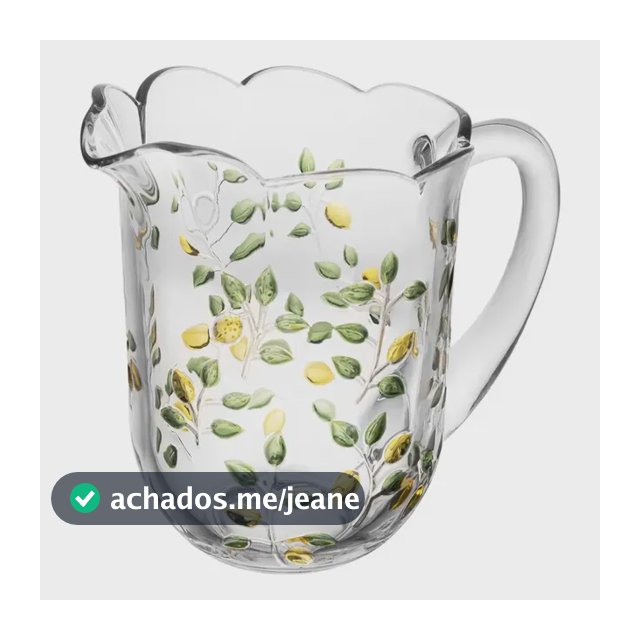 Jarra Siciliano Hand Painting 1,5l Cristal Ecológico - Lyor