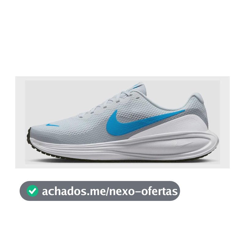 Tênis Nike Revolution 8 Masculino Cinza/azul 41 Br