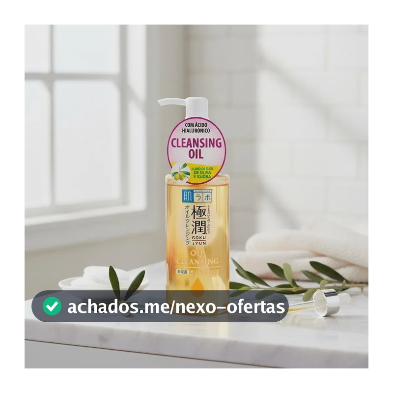 Demaquilante Hada Labo Gokujyun Oil Cleansing Com 200ml