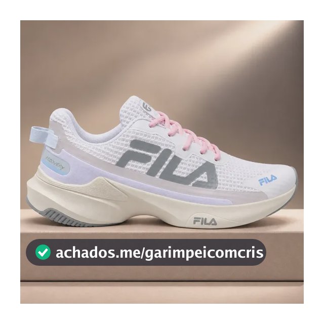 Tênis Fila Recovery Feminino Esportivo Oferta Corrida