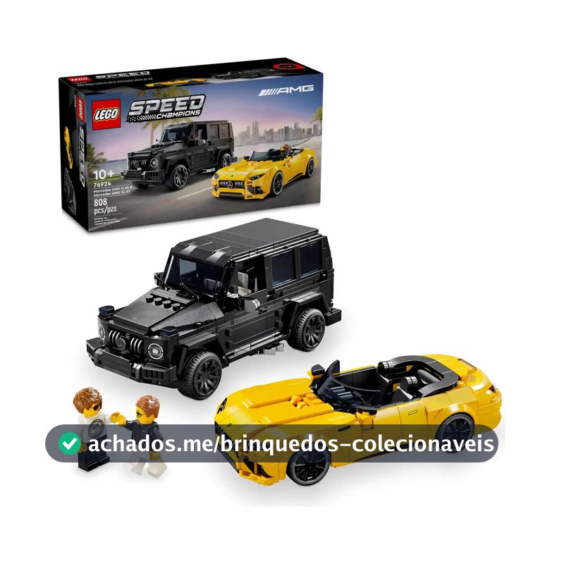 Conjunto De Construção Em Caixa Lego Speed Champions 76924 8 Quantidade de peças 808 Versão do personagem condutor