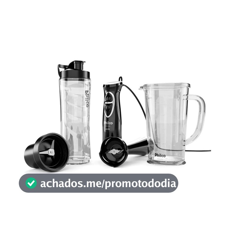 Mixer e Blender Philco PMX40A 2 em 1 400W Inox 220V