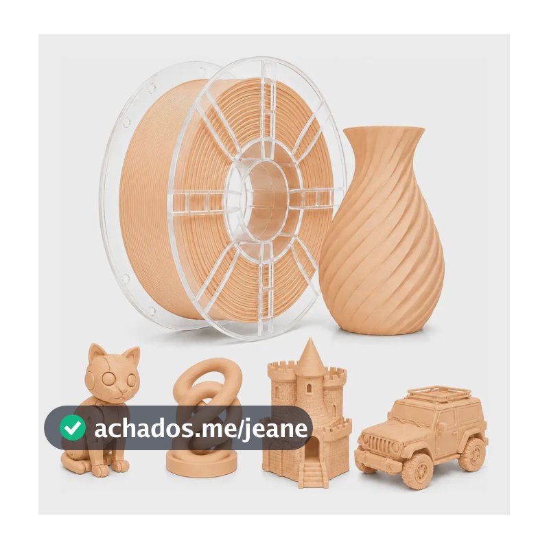 Filamento Pla Matte Sol3d 1kg 1,75mm Para Impressão 3d Areia