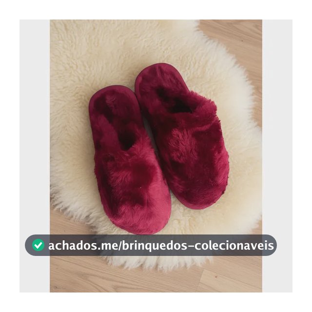 Pantufa De Pelúcia Unissex Adulto E Infantil Confortável