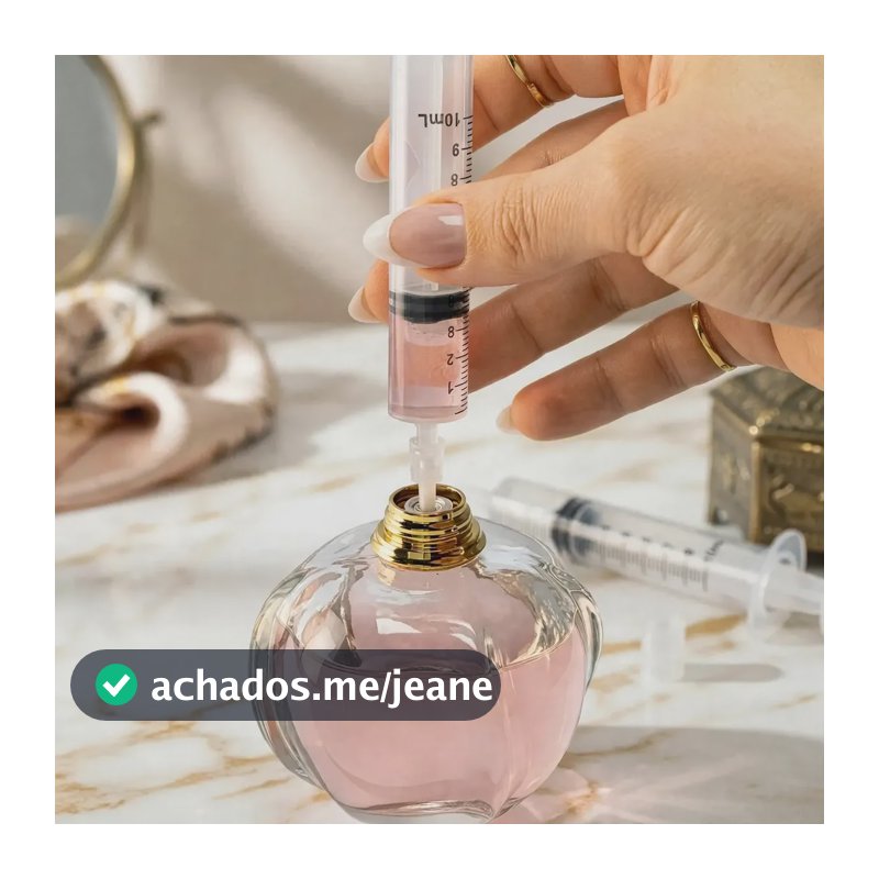Kit Decant Adaptador E Seringa 24pçs Tranferência De Perfume 24 Peças