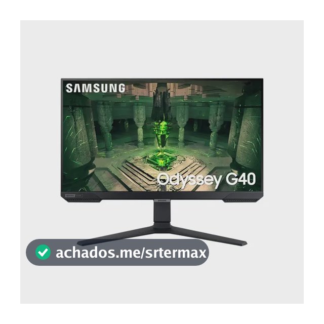Monitor Gamer Samsung Odyssey G40 27 , 240 Hz, 1ms, Ajuste De Altura, Gsync, Freesync,hdmi, Dp, Fhd, Preto
