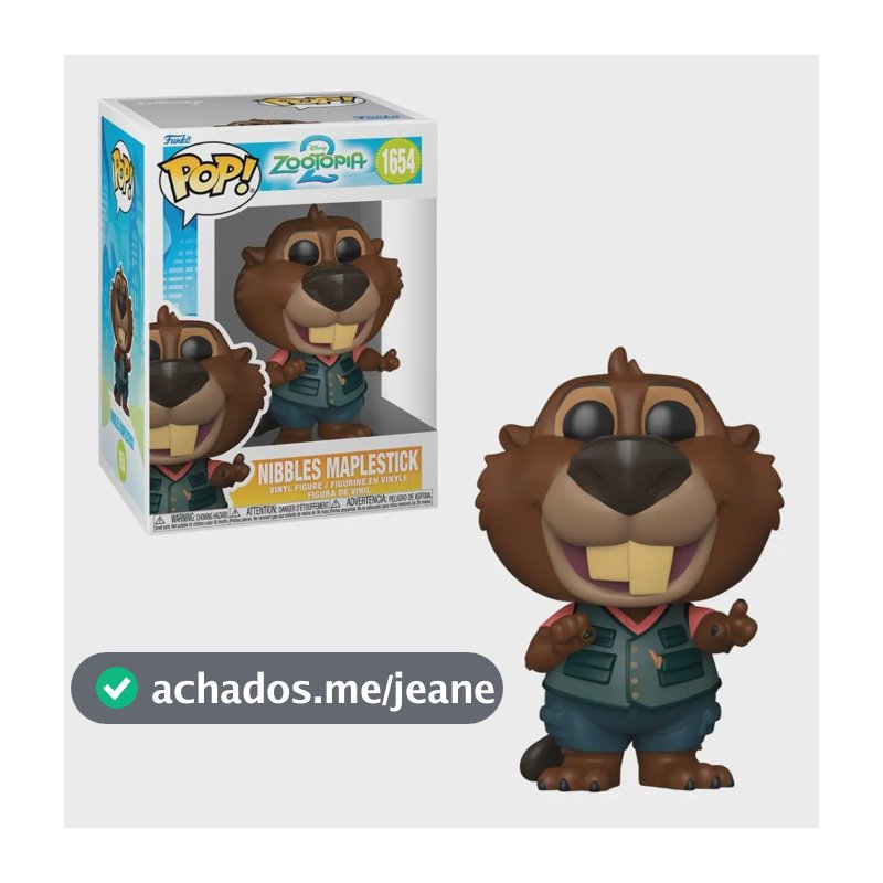 Funko Pop Disney Zootopia 2 Nibbles