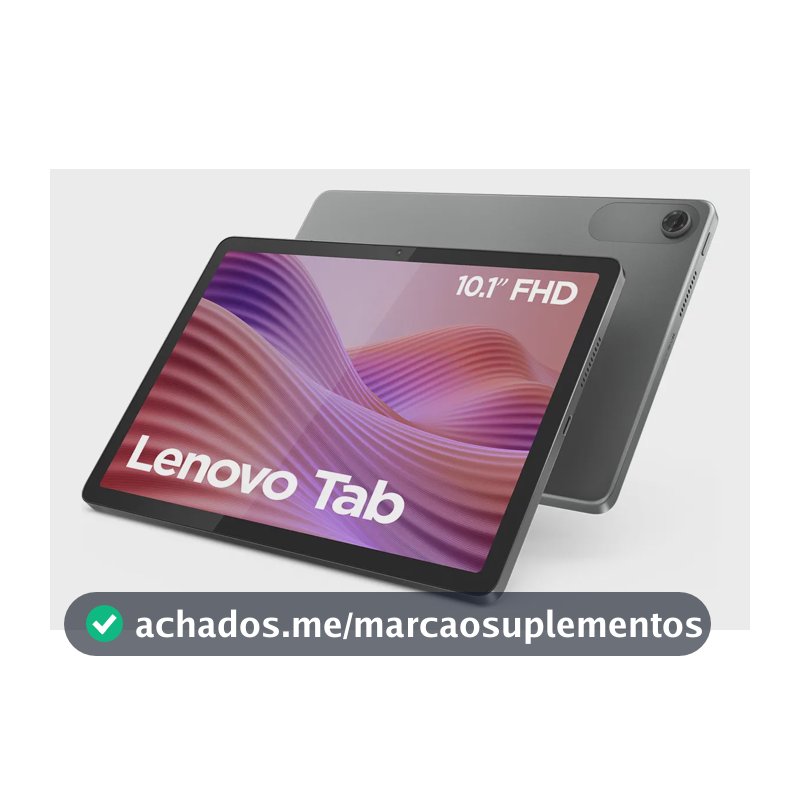 Tablet Lenovo Tab 10.1¨ Wifi 5 64gb 4gb De Ram Android 14 Cinza