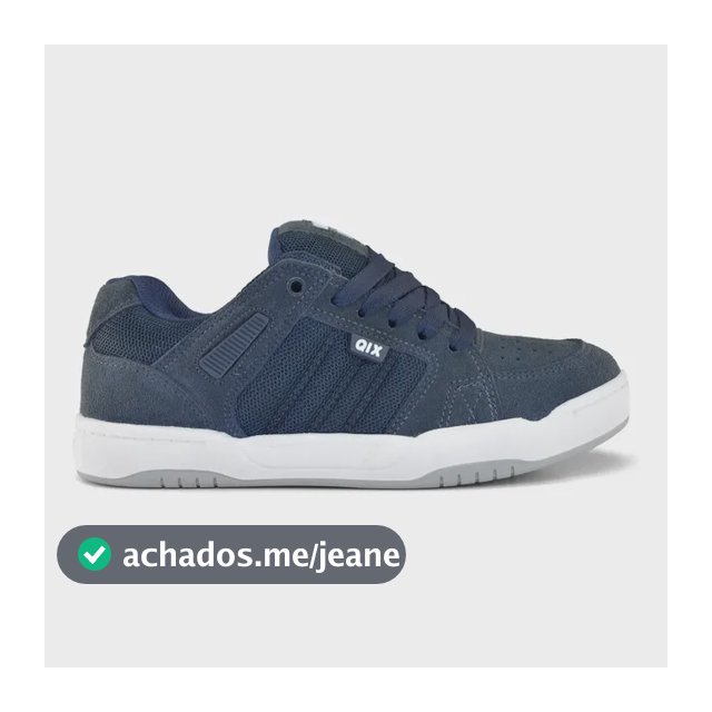 Tênis Qix Square Suede Lançamento Masculino Camurça Macio