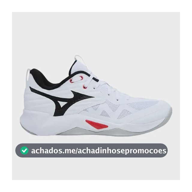 Tênis Mizuno Wave Momentum Pro Branco/vermelho Masculino Branco 44 Br