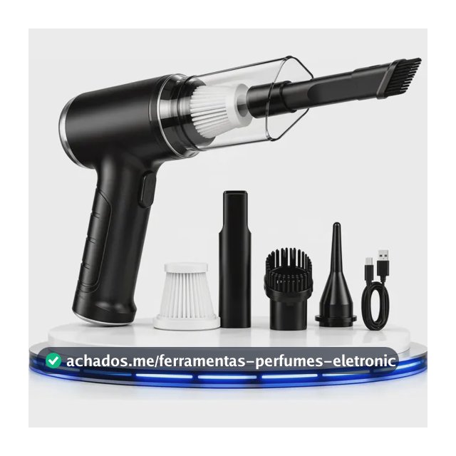 Mini Aspirador De Pó Portátil Mini Soprador 3em1 Usb 1 Refil 1 Refil 120w