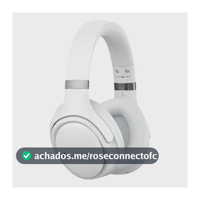 Heaphone Havit H630bt Bluetooth 5.3 On-ear 3d 55h Cor Bege