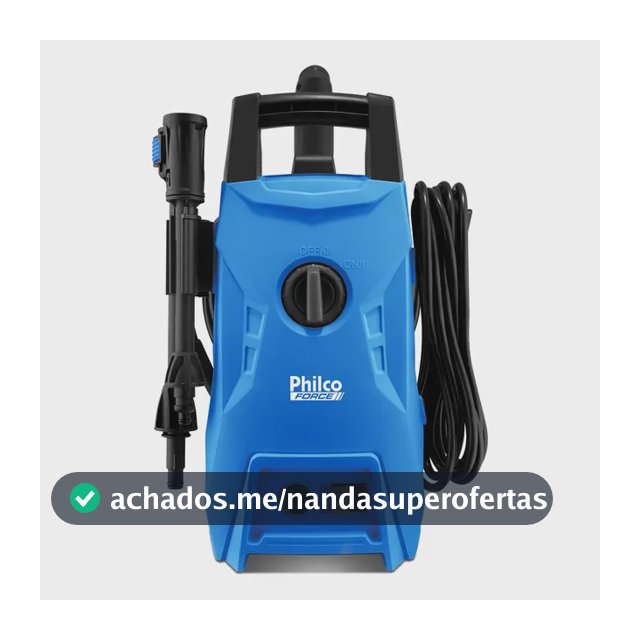 Lavadora De Alta Pressão Philco 1750psi 12 Mpa 1500w Plp2300