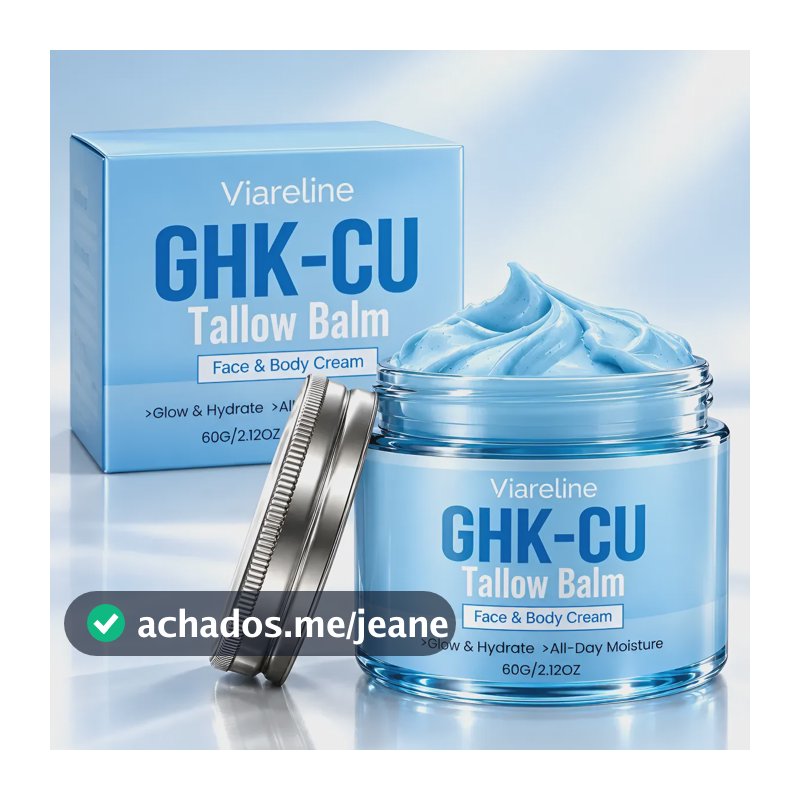 Bálsamo Ghk-cu Creme Facial E Corporal Viareline 60g Neutro