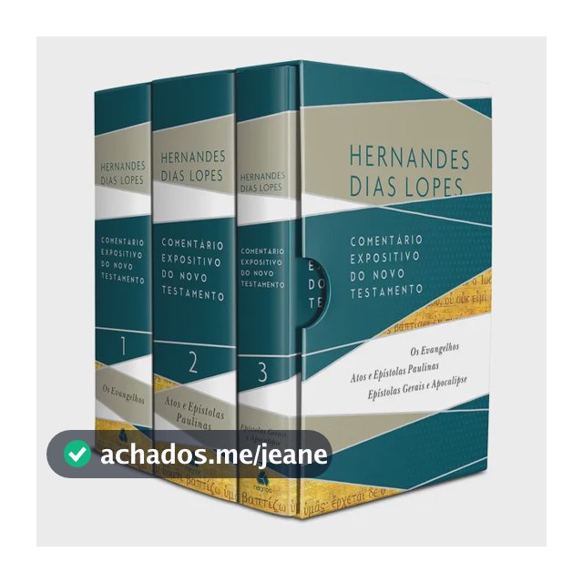 Box - Comentário expositivo do Novo Testamento - Lopes, Hernandes Dias - Editora Hagnos - Capa Dura