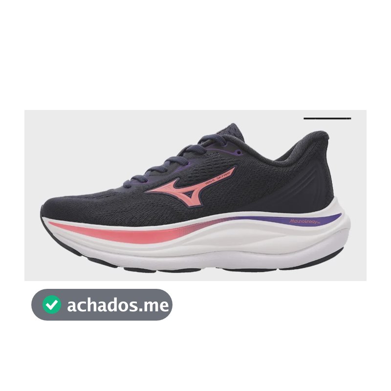 Tênis Feminino Wave Skyway Mizuno Mrhcrl Liso 40 Br