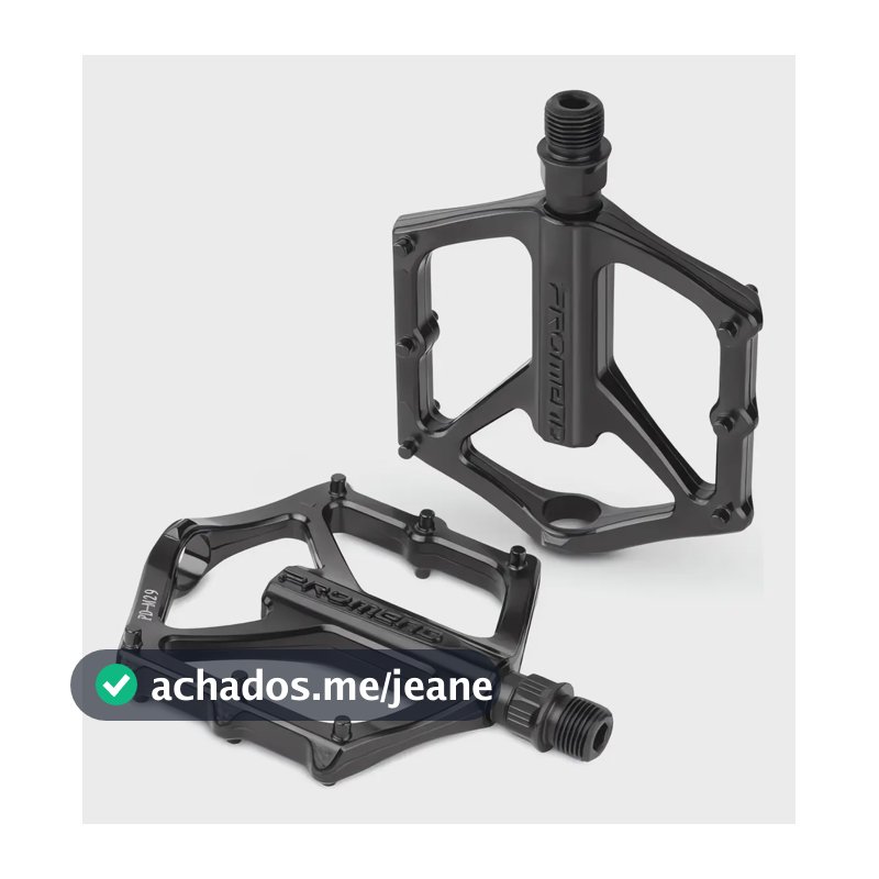 Pedal Plataforma Alumínio Rosca Grossa 9/16 Promend MTB BMX Bike Pd-m29 Rolamento DU (Bucha)