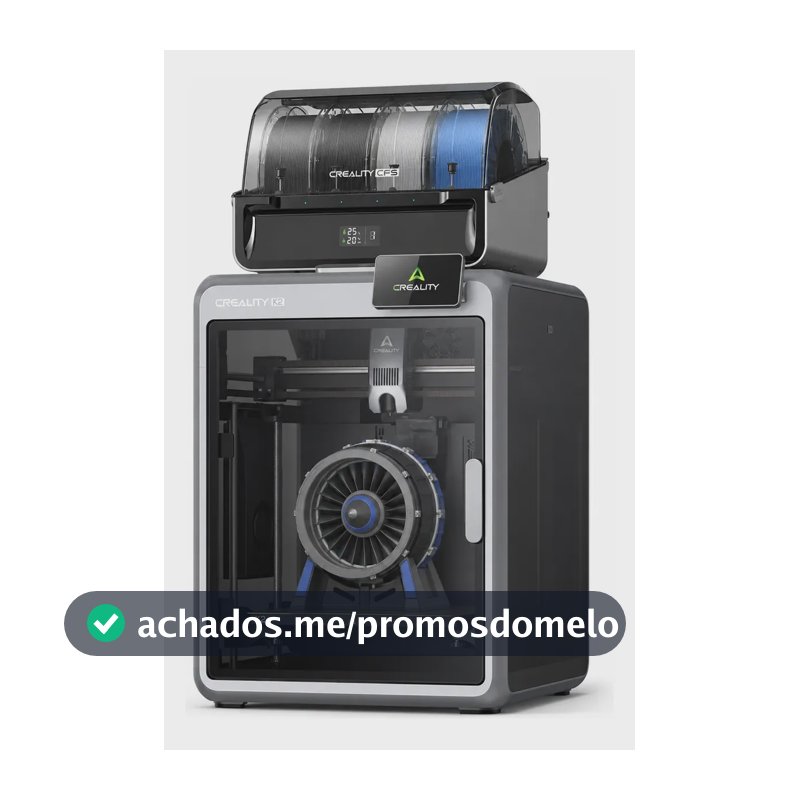 Impressora 3d Creality K2 Combo 260x260x260mm Com Cfs 127/220v Preto