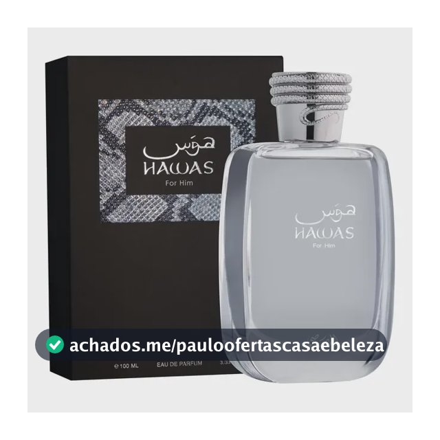 Perfume Hawas For Him Rasasi Edp 100ml Original Lacrado