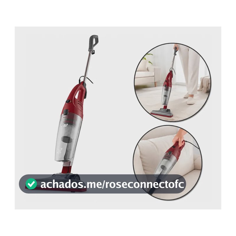 Aspirador de Pó Vertical e Portátil WAP High Speed Plus 1350W 3 em 1