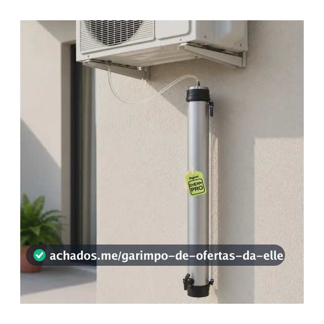 Dreno Coletor De Água Para Ar Condicionado 8l Prata Prata