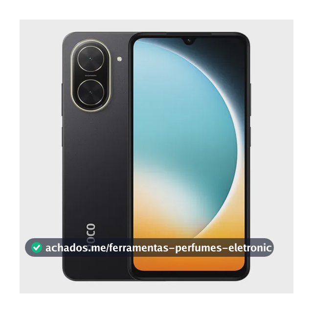 Xiaomi Pocophone Poco C71 Dual SIM 64 GB preto 3 GB RAM