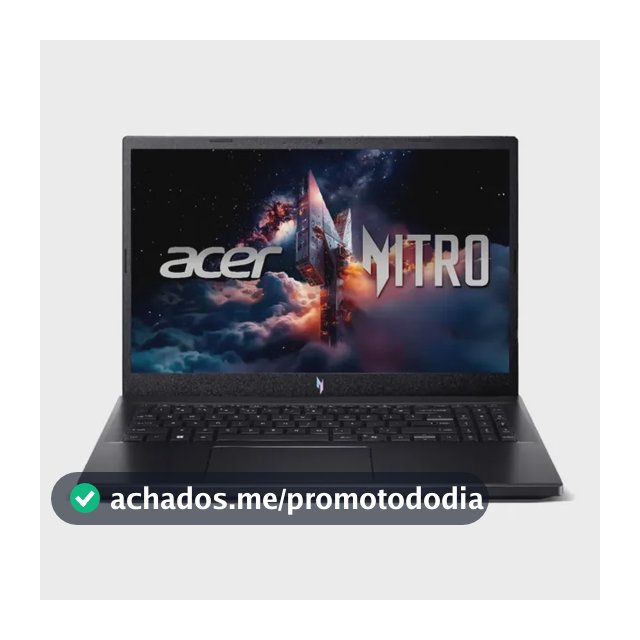 Notebook Gamer Acer Nitro V15 ANV15-52-52VN Intel® Core™ i5-13420H 13ªG 512 GB SSD 16 GB RAM RTX 4060 15.6”