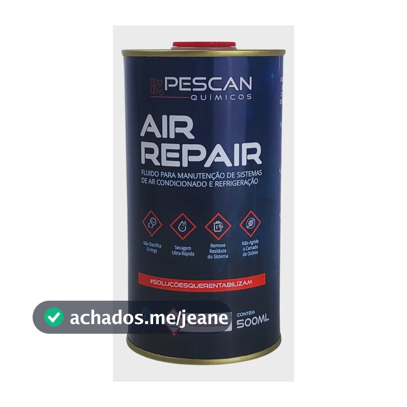 Liquido De Limpeza Sistema Ar Cond Air Repair 141b 500ml