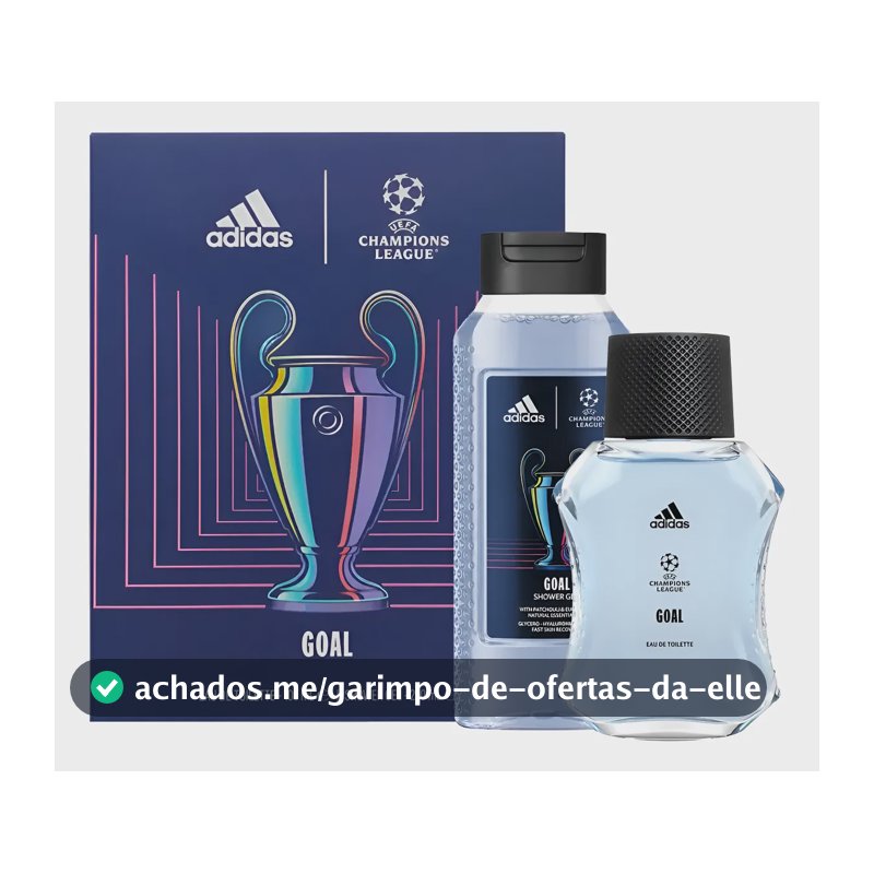 Kit adidas Uefa Goal Edition (2 Produtos)