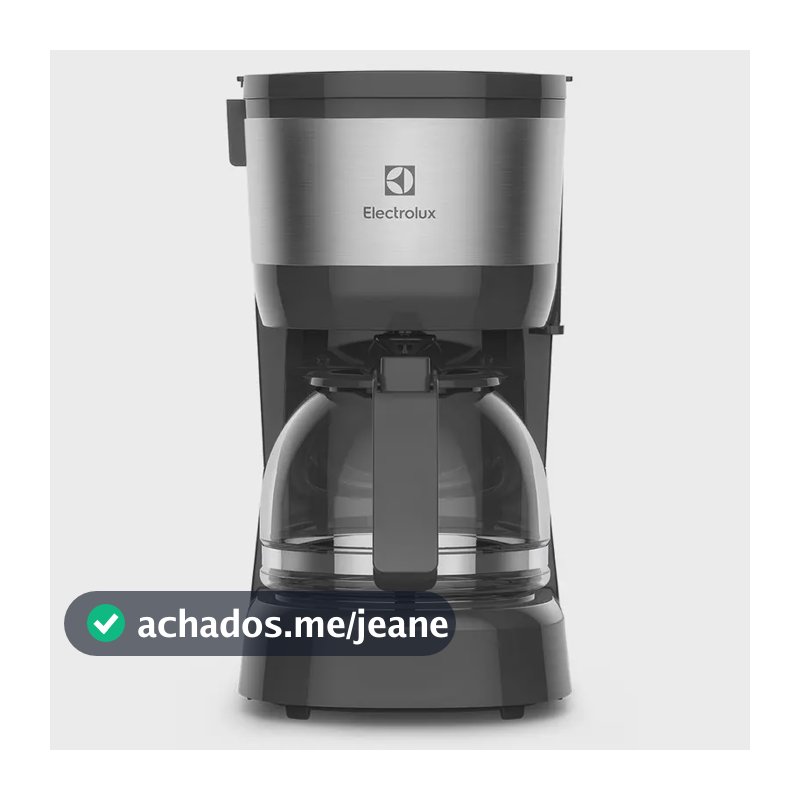 Cafeteira Elétrica Efficient Ecm10 15 Xícaras Electrolux  Inox 110v