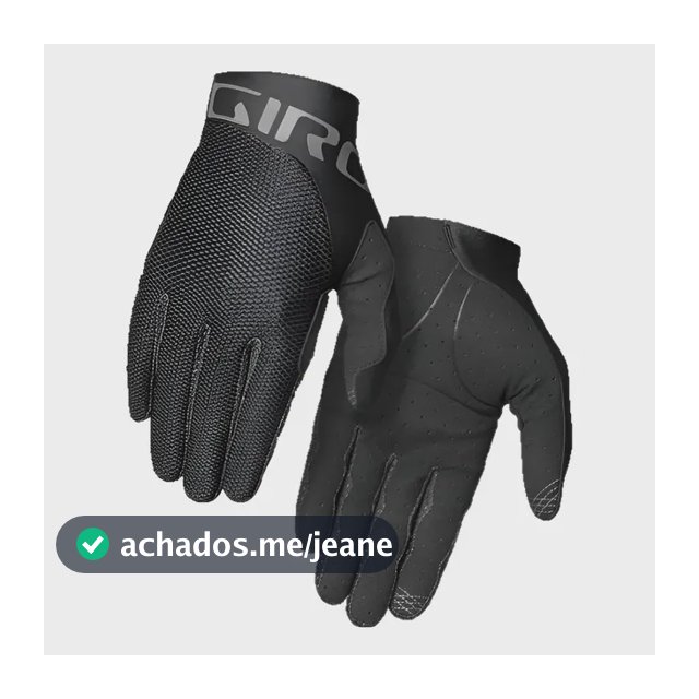 Luva Ciclismo Bike Mtb Giro Trixter Dedo Longo Fechada