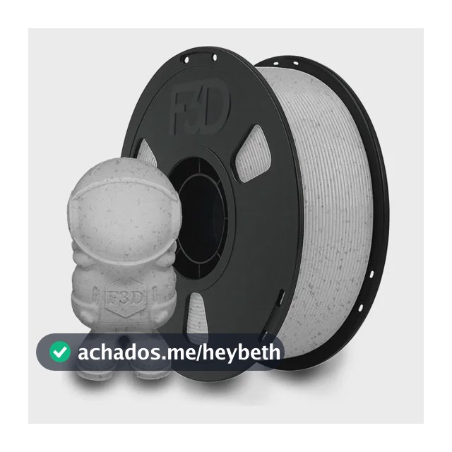 Filamento Pla Premium 1kg Granito High Speed Impressora 3d