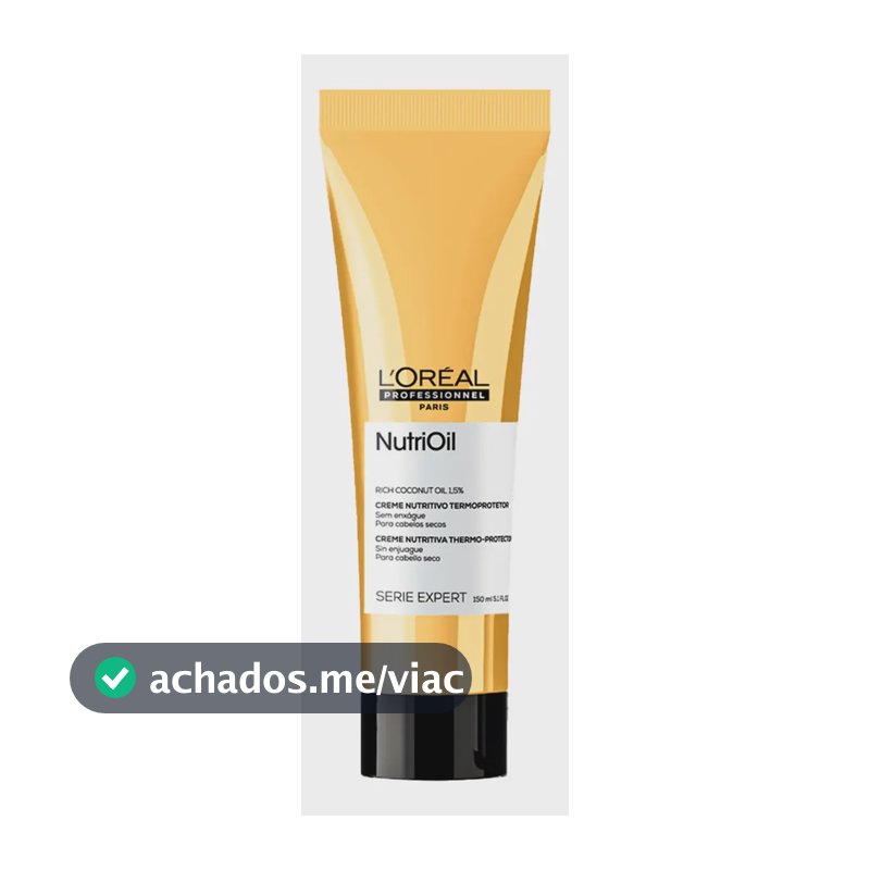 Nutrioil Creme Nutritivo Termoprotetor Leave-In 150ml - Série Expert | L'oréal Professionnel
