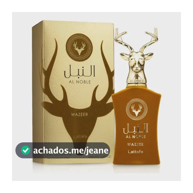 Perfume Árabe Wazeer Al Noble Masculino 100ML