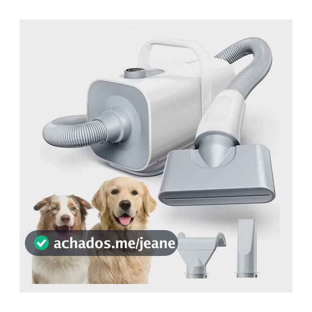 Soprador Secador Silencioso Aquecimento Cães E Gatos Homerun