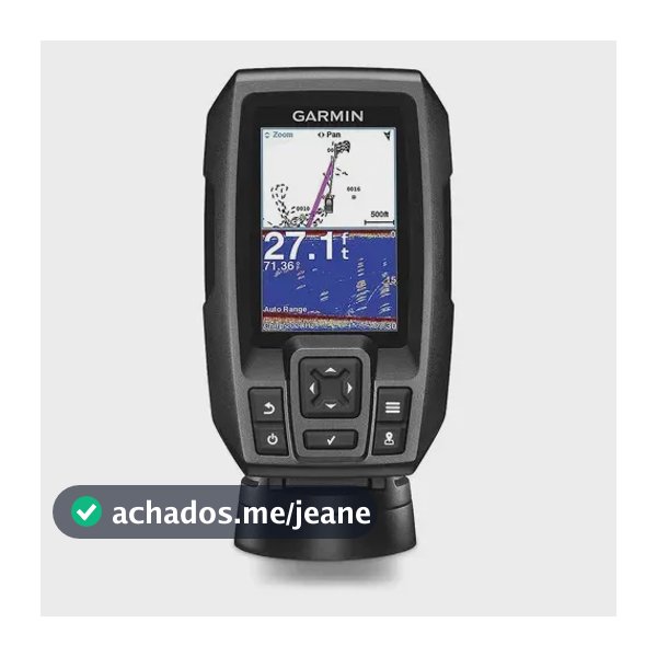 Sonar Con Gps Garmin Striker 4 Con Transdutor Dupla Frequênc Preto América Do Sul