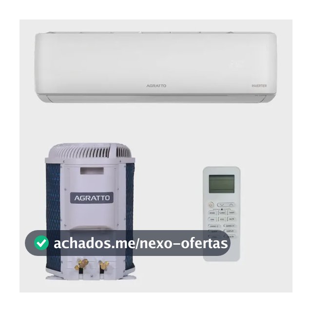 Ar Condicionado Hi Wall Agratto Zen Top Inverter 9k F 220v