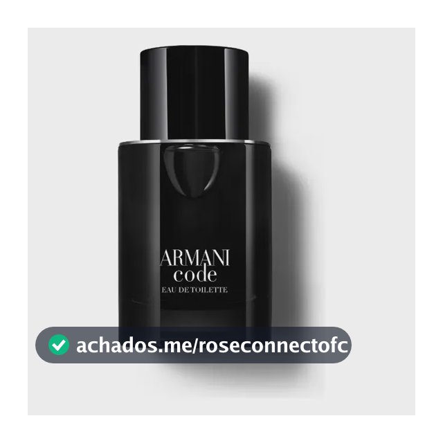 Armani Beauty Perfume Masculino Armani Code Eau de Toilette, Refilável 50ml