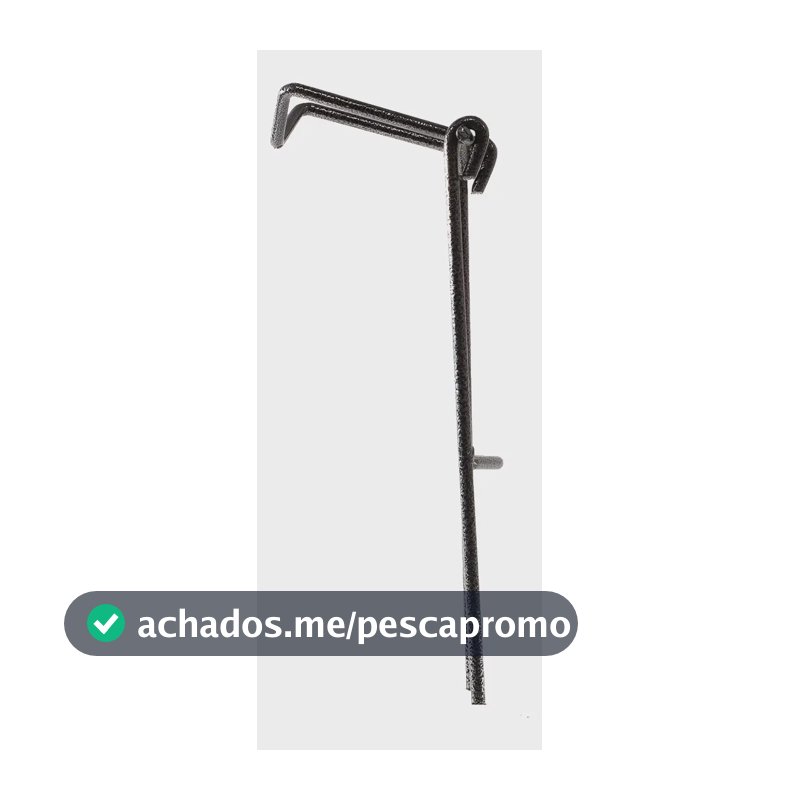 Suporte Secretária Vara Pesca Dobrável Super Reforçado 60cm