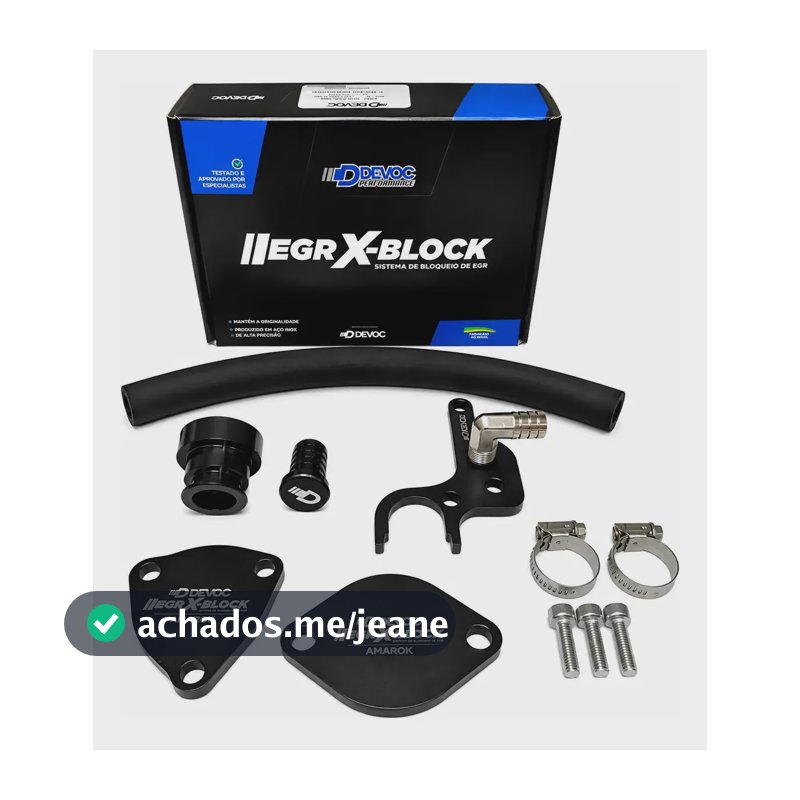Kit Eliminador Bloqueio Egr Amarok 3.0 V6 258cv X-block
