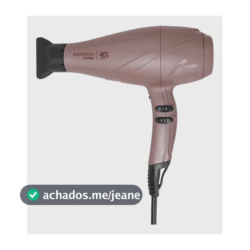 Secador De Cabelo Gama Italy Keration 4D 2500W -
