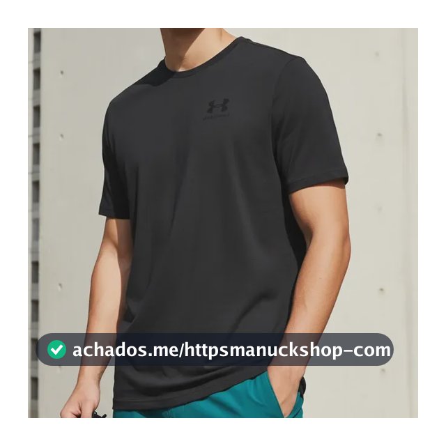 Camiseta Masculina Treino Under Armour Sportstyle Left Chest Preto M