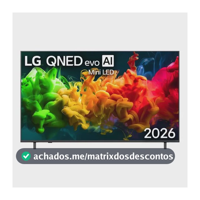 Smart Tv LG Qned Evo Mini Led Ai 4k Qned80 65 Polegadas 2026