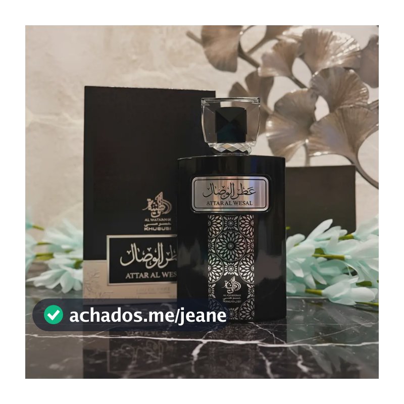Perfume Árabe Attar Al Wesal Wataniah Masculino Eau De Perfum