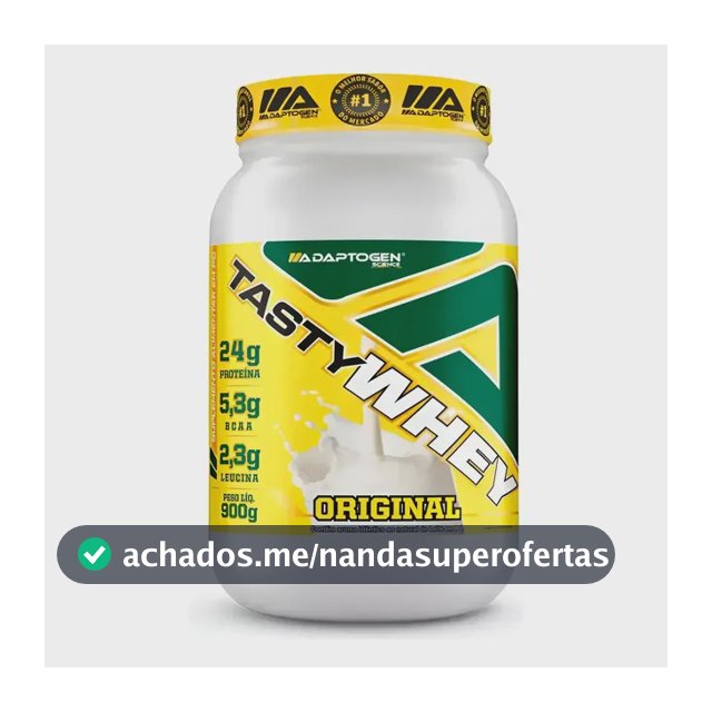 Whey protein Adaptogen Science Tasty Gourmet 3w em pó Sem sabor x 900g