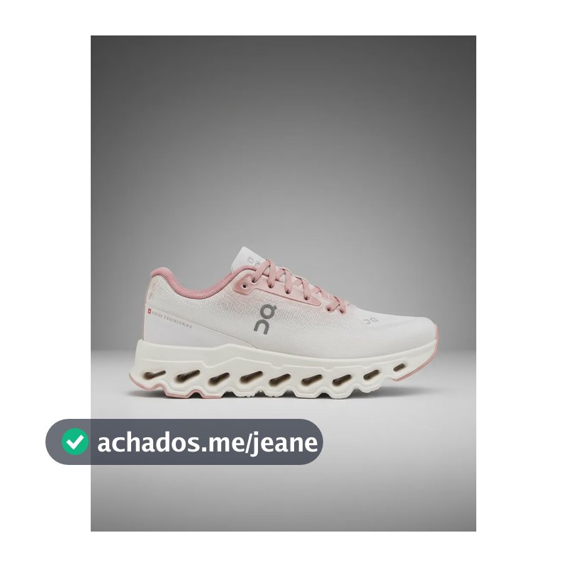 Tênis On Running Cloud Unissex Confortável Caminhada Degrade Rosa 37 Br